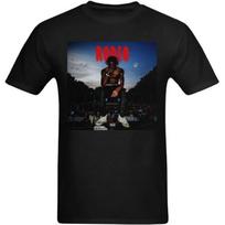 NeloimageMen Travi Scott Rodeo Performance Design Size Medium T-Shirts S juoda