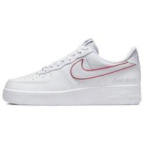 Nike Air Force 1 Low Just Do It White Noble Green Metallic Silver University Red DQ0791-100 46 white