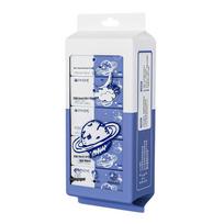 Mini Portable Baby Hand & Mouth Wet Wipes - Travel Essential Pack for Students white