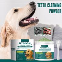 Dog Tooth Cleaning Powder,100g Dog Tooth Powder, Improves Breath And Cleans Food Debris, Natural Ingredients, Universal Care,100g One Size balta