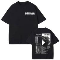 Rapper Playboi Carti I Am Music Graphic T Shirts Harajuku Hip Hop Short Sleeve T-shirt Men's Women's Vintage T-shirts S black