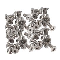 50pcs M4 Stainless Steel SS304 Flat Head Star Drive Machine Screws  s