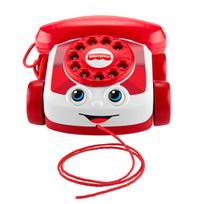 Fisher-price Klasikinis raudonas telefonas traukiamas žaislas