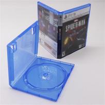 CD Game Case Protective Box Compatible For Ps5 / Ps4 Game Disk Holder CD DVD Discs Storage Box Cover Dropship mėlyna