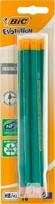 Bic Evolution 655 Hb pieštukai su trintuku, 10 vnt.