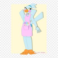 Fnaf Oc Mother Five Nights At Freddy's Sister Location Iron-on Transfers For Clothing Tshirt Bag Heat Transfer Stickers Iron On Patches white