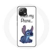 Coque pour Xiaomi Mi 11 Lite Lilo et Stitch mignon Fond blanc balta