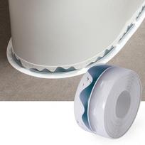 Virtuvės kriauklės vandeniui atsparus lipdukas nuo pelėsio, vandeniui atspari juosta Vonios kambario stalviršio tualeto tarpas Lipnūs siūlių lipdukai 1.5m*3.8cm gray