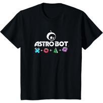 Astro Bot Kids PlayStation Symbols Video Game T-Shirt(1) S juoda