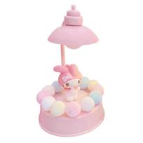 Miela My Melody naktinė lemputė Saldus stalo dekoras Muzikinė dėžutė Mergaitės Kalėdinės dovanos