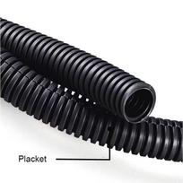 Juodas/Baltas/Pilkas/Oranžinis PP izoliuotas gofruotas vamzdelis 7mm - 28mm Laidinio pynės vielos pravedimo plastikinė vielos apsaugos mova OD 10mm X 3 Meters black