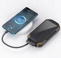 Solar Power Bank 20000Mah 22.5W Solar Panels