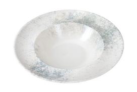Lėkštė gili PORLAND PIOLI, porcelianas, skersmuo 26 cm, baltos ir mėlynos sp.