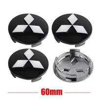 3D Styling 60mm Car Wheel Center Caps Tyre Rim Hub Badge Stickers for Mitsubishi Lancer EX Outlander Competition Pajero Ralliart for Mitsubishi&4pcs