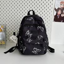 Japoniško Ins stiliaus drugelio kuprinė moterims, paauglėms, mokyklai, didelės talpos, lengva kelioninė kuprinė Single pack