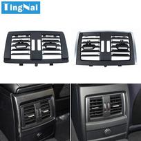 Galinės sėdynės šviežias oro kondicionierius AC ventiliacijos grotelių skydelis, skirtas BMW 3 1 2 4 serijai F30 F31 F34 F35 F20 F87 F32 F33 Rear Standard black