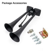 ZMFJH Universal Loud Car Air Horn Train Car Truck Boat Dual Air Horn Trumpet Super Loud For Auto Sound Signal 12V/24V horn