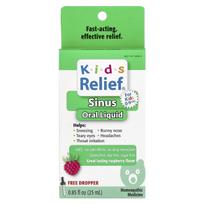 Homeolab USA, Children's Relief, Sinus Oral Liquid, for children 0 to 9 years, raspberry, 0.85 fl oz (25 ml)
