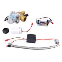 Tualeto pisoaro nuleidimo solenoidiniai vožtuvai Paslėpti pisoaro indukciniai nuleidimo vožtuvai Vonios kambario aksesuarai Lengva įrengti gray