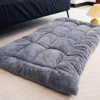 TEMU Hot-Selling Dog Mat & Bed Combo 120*60cm - 750g High Resilience Cotton pilka spalva