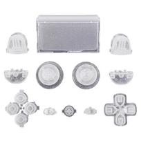 Full Set Glow in the Dark Buttons Cap Replacement Parts for Sony PS4 Controller