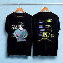 1986 The Cure Standing On A Beach Staring At The Sea T-Shirt Size S-4XL Unisex T-Shirt S
