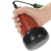 Akmens adata termoterapijos kūno masažuoklis Energijos akmenų gilinimo meridianų akupunktūros taškų masažuoklis UK Plug beige