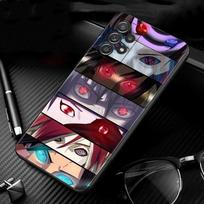 Naruto Kakashi telefono dėklas Samsung Galaxy A12 A 12 A52 A51 A71 A72 A11 A13 A02s A02 A32 A31 A21s A52s Dangtelis Silikoninė Funda Samsung A72 5G white