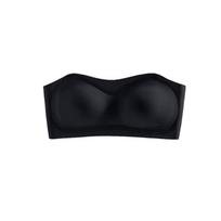 Liemenėlė be petnešėlių Besiūlės Push Up liemenėlės TubeTop Moterų nematoma belaidė liemenėlė Itin plona kvėpuojanti apyrankė Sexy Moteriškas apatinis trikotažas S-XL S juoda