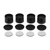 4PCS Mini Round Furniture Leg Mat Multifunctional Non Slip Risers Lifts Height Floor Protector