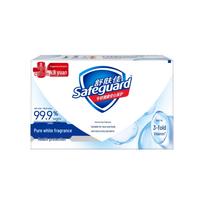 Safeguard Muilas 4 vnt. pakuotė, 100 g Antibakterinis prausimuisi, rankoms ir veidui plauti white