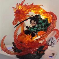 Figuarts ZERO Demon Slayer figūrėlė Kamado Tanjirou Anime PVC veiksmo figūrėlė Žaislas Kimetsu no Yaiba Figūrėlės Kolekcijos Modelis Lėlė No Retail Box black