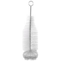 Soda Stream Bottle Brush Glassware Drink Wineglass Bottle CupGlassware Jars Cleaner Kitchen Cleaning Tool With Beechwood Handle white