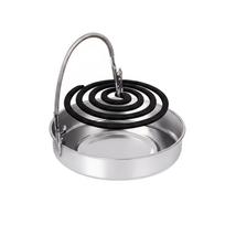 Double-Headed Metal Incense Rack Durable Mosquito Coil Holder  for Home Incense Mosquito Repellent 1 set