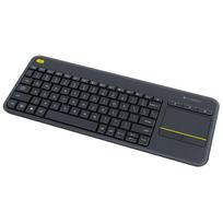 Logitech K400 Plus Wireless Touchpad Keyboard juoda