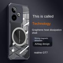 For OPPO Realme GT 7 Case Hard Heat Dissipation Magnetic Protective Back Cover Case For Realme GT 7 Pro GT Neo 7 Phone Shell For Realme GT 7 juoda