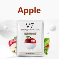 Slacker Mask of Fruit Essence Mask drėkinanti kaukė Apple mask