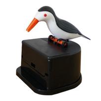 Creative Hummingbird dantų krapštukų dozatorius, dantų krapštuko laikiklis Aukštos kokybės valymo dantis Automatinė paukščių dantų krapštukų laikymo dėžutė 1set juoda
