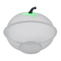 Vaisių dubuo Daržovių krepšys 24/28cm Metalinis tinklelio dubuo vaisiams ir daržovėms plauti 24cm balta