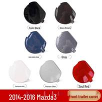 Mazda 3 Automobilio Priekabos Dangalas Su Vilkimo Kablys Bamperiui (2014-2019 m. modeliai) 14—16 Mazda 3 Front Tow Hook [Elegant Black] gray
