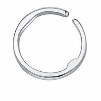 1PC Anti Snore Relief Snoring Ring Adjustable Anti Snoring Device  Insomnia Sufferers S gray