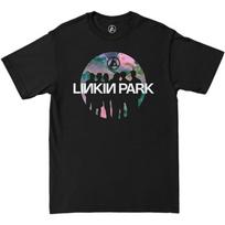 Linkin Park Moteriški Zero Oficialūs Merch Siluetai Marškinėliai S juoda