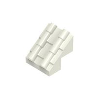 MOC 10PCS 70681W 73682W Straight Tile Building Blocks Kit Curved Shape 3 Holes Bricks Particle Toys Children Birthday Kid Gifts