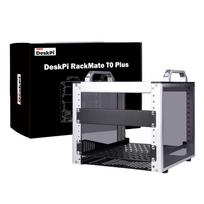 GeeekPi 4U Server Rack Cabinet 10-inch Network Rack – For Servers, Network Equipment, and AV Equipment, DeskPi RackMate T0 Plus Rackmount