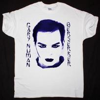 Rare Gary Numan T-shirt Tee White unisex Shirt E486 L