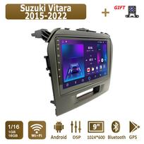 Android Carplay Automobilinis Radijas Suzuki Vitara 2015-2022 Multimedijos Grotuvas Pagrindinis Blokas Stereo GPS Navigacija BT WIFI 2+32GB 1+16GB