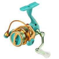 Nauja mikroobjektų spiningo žūklės ritė aliuminio ritė 5.2:1 greičio santykio metalinė žvejybos ritė, didžiausia trauka 8 kg, tinka jūros ir gėlo vandens MC800S