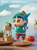 Original Crayon Shin-Chan Blind Box Costume Party Series Vinyl Doll Anime Action Figure Mystery Box Collection Model Toy Gift