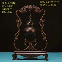 Brass Hanging Sandalwood Coil Incense Burner Home Indoor Aromatherapy Ball Creative Chinese Retro Ornament Incens