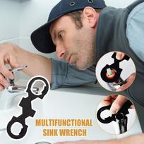 Sink Wrench Faucet Tool Sink Drain Wrench Installation Tool Bathroom Wrench Multifunction Basin Wrench Faucet Nut Removal Tool China Mainland